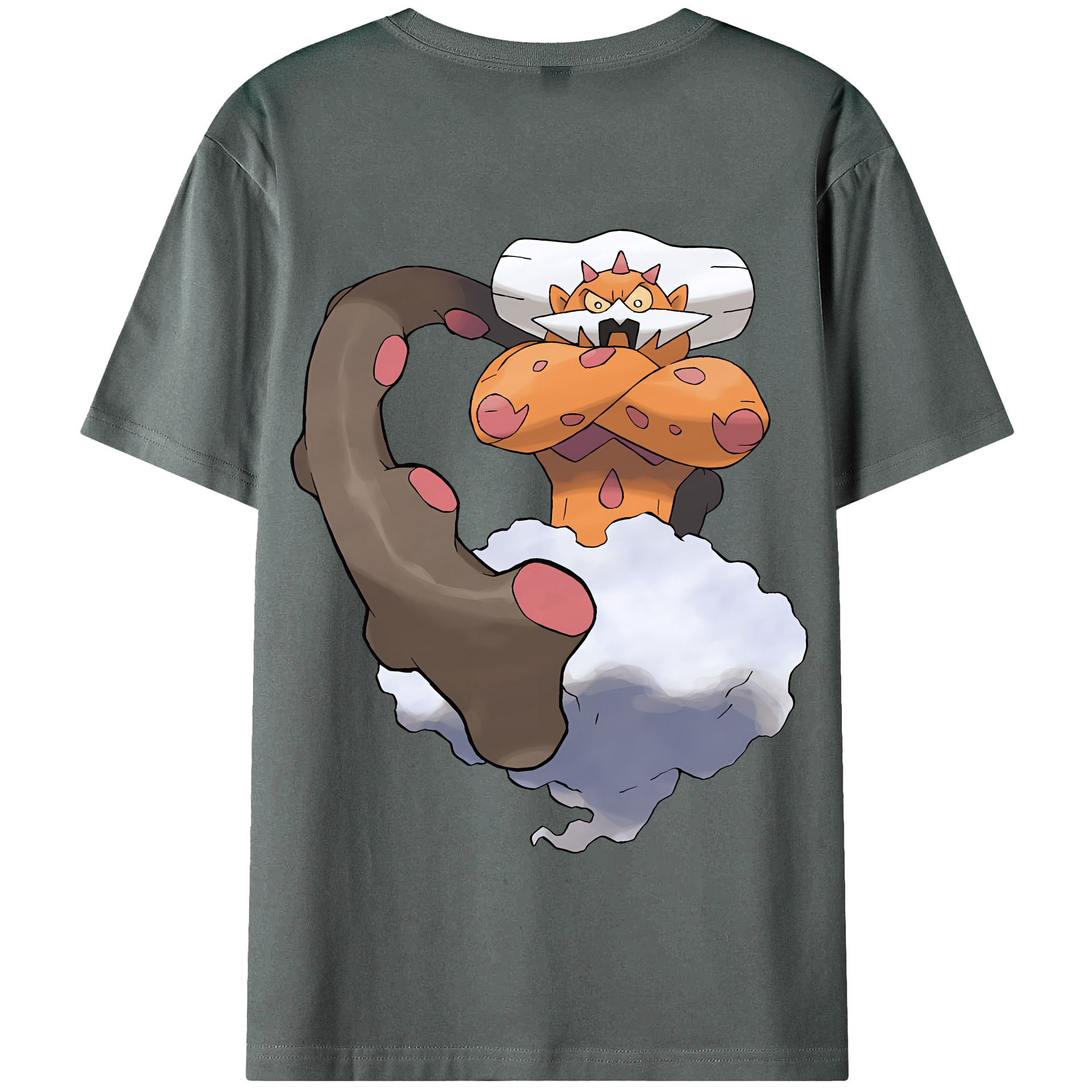 （画像用） ポケットモンスター Pokémon 綿100％半袖Tシャツ（背面プリント）